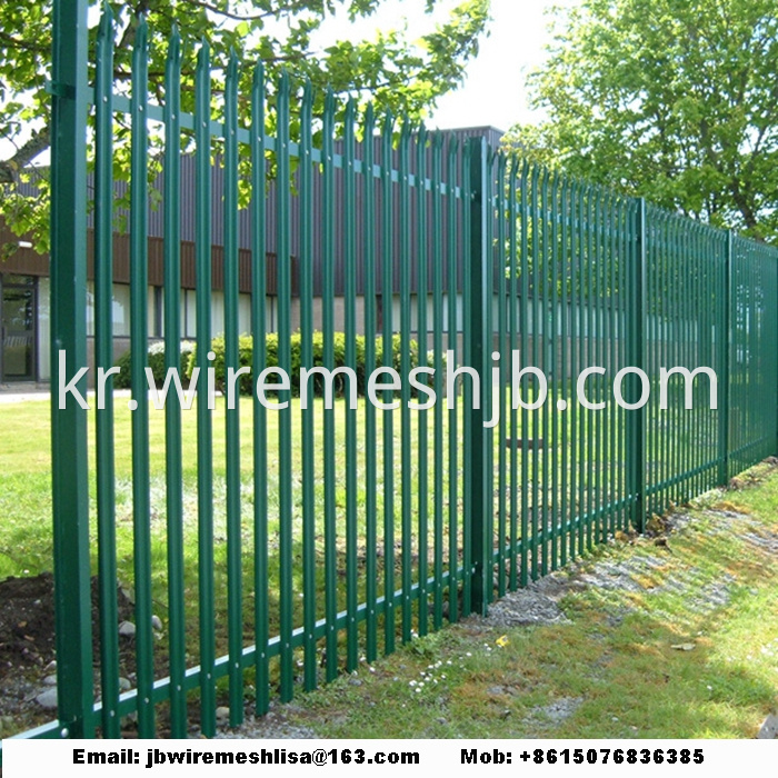 Powder Coated Palisade Fence Panels